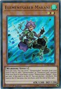 Elementsaber Makani [FLOD-EN020] Ultra Rare | Galactic Gamez