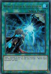 World Legacy Succession [FLOD-EN058] Ultra Rare | Galactic Gamez