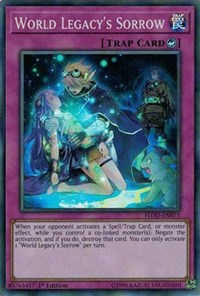 World Legacy's Sorrow [FLOD-EN073] Super Rare | Galactic Gamez