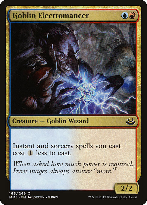 Goblin Electromancer [Modern Masters 2017] | Galactic Gamez