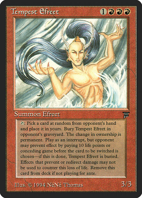 Tempest Efreet [Legends] | Galactic Gamez