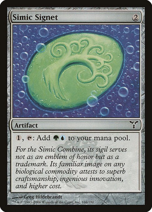 Simic Signet [Dissension] | Galactic Gamez