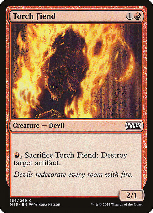 Torch Fiend [Magic 2015] | Galactic Gamez