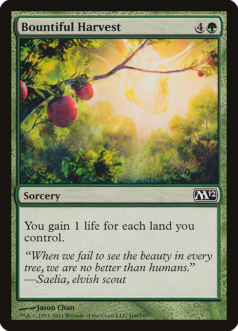 Bountiful Harvest [Magic 2012] | Galactic Gamez