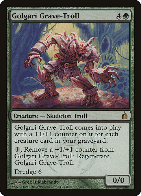 Golgari Grave-Troll [Ravnica: City of Guilds] | Galactic Gamez