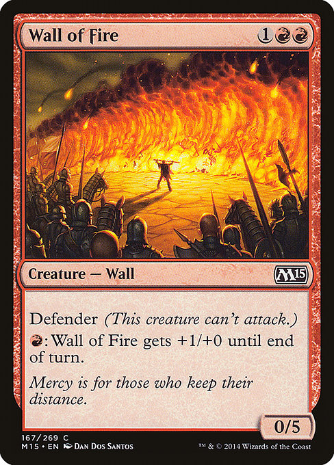 Wall of Fire [Magic 2015] | Galactic Gamez