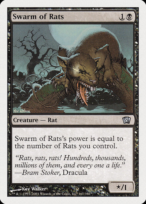 Swarm of Rats [Eighth Edition] | Galactic Gamez