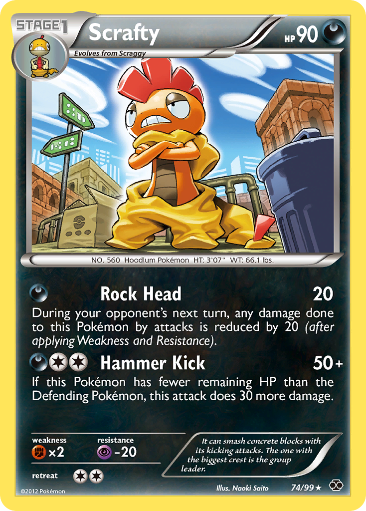 Scrafty (74/99) [Black & White: Next Destinies] | Galactic Gamez