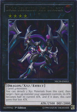 Dark Rebellion Xyz Dragon [NECH-EN053] Ultimate Rare | Galactic Gamez
