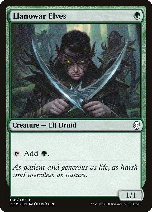 Llanowar Elves [Dominaria] | Galactic Gamez