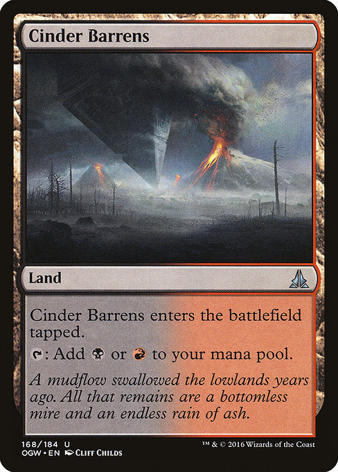 Cinder Barrens [Oath of the Gatewatch] | Galactic Gamez
