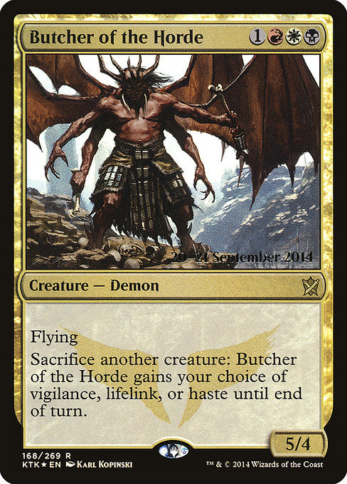 Butcher of the Horde [Khans of Tarkir Promos] | Galactic Gamez