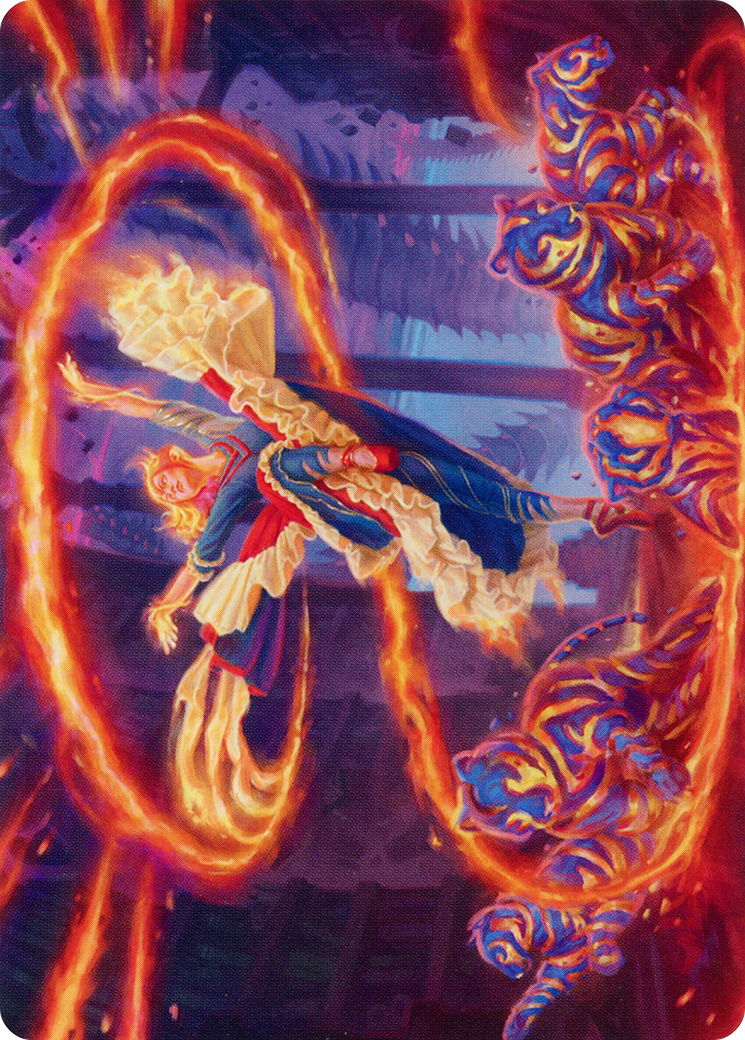 Joyful Stormsculptor Art Card [March of the Machine Art Series] | Galactic Gamez