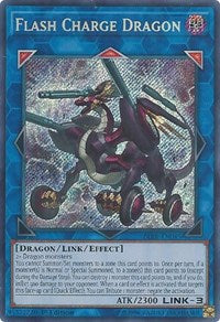 Flash Charge Dragon [BLRR-EN045] Secret Rare | Galactic Gamez