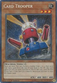 Card Trooper [BLRR-EN053] Secret Rare | Galactic Gamez