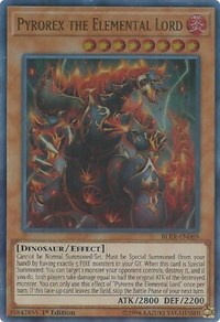 Pyrorex the Elemental Lord [BLRR-EN069] Ultra Rare | Galactic Gamez