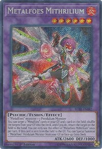 Metalfoes Mithrilium [BLRR-EN082] Secret Rare | Galactic Gamez