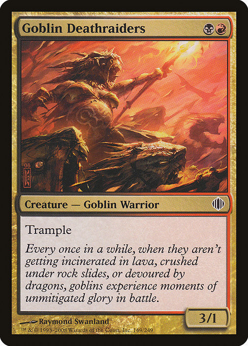 Goblin Deathraiders [Shards of Alara] | Galactic Gamez