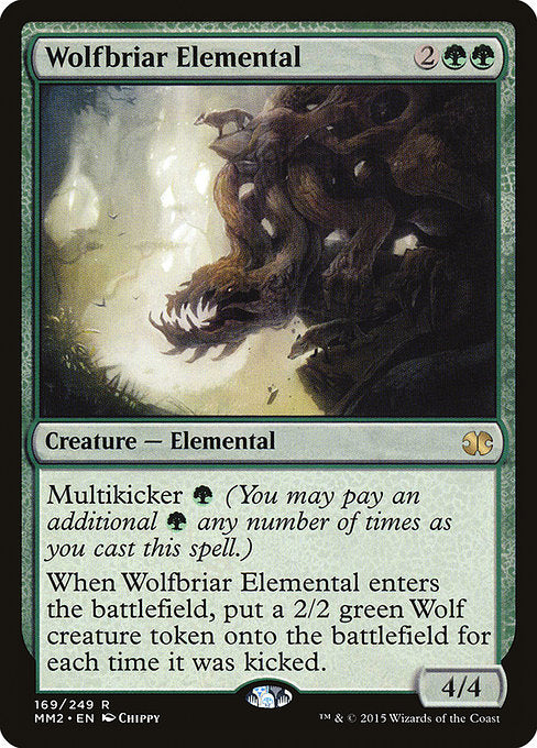 Wolfbriar Elemental [Modern Masters 2015] | Galactic Gamez