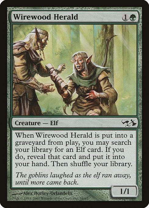 Wirewood Herald [Duel Decks: Elves vs. Goblins] | Galactic Gamez