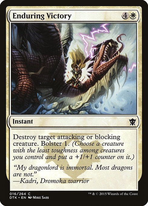 Enduring Victory [Dragons of Tarkir] | Galactic Gamez