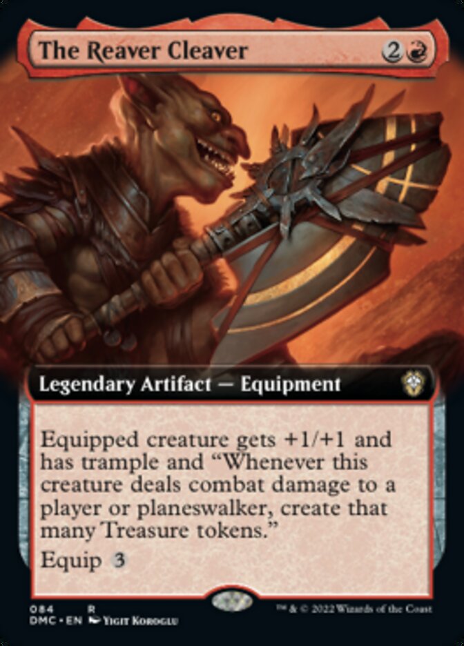 The Reaver Cleaver (Extended Art) [Dominaria United Commander] | Galactic Gamez