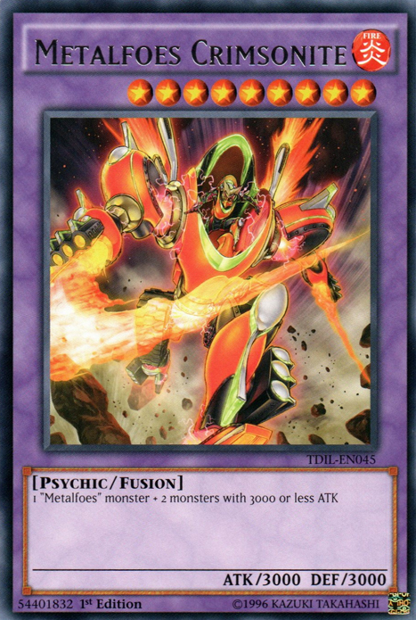 Metalfoes Crimsonite [TDIL-EN045] Rare | Galactic Gamez