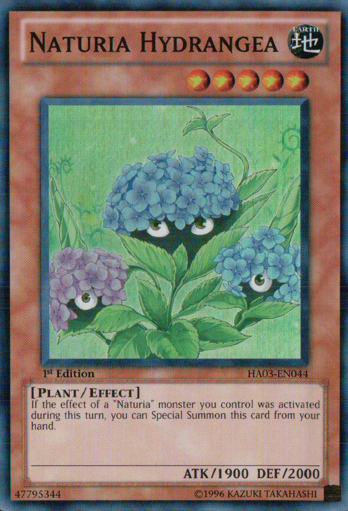 Naturia Hydrangea [HA03-EN044] Super Rare | Galactic Gamez