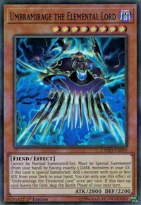 Umbramirage the Elemental Lord [CYHO-EN019] Super Rare | Galactic Gamez