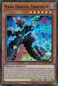 Mana Dragon Zirnitron [CYHO-EN021] Super Rare | Galactic Gamez