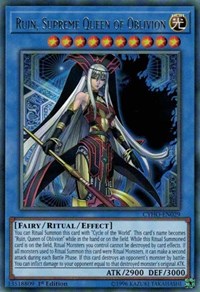 Ruin, Supreme Queen of Oblivion [CYHO-EN029] Rare | Galactic Gamez