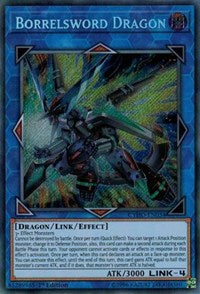 Borrelsword Dragon [CYHO-EN034] Secret Rare | Galactic Gamez