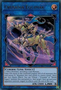 Crusadia Equimax [CYHO-EN044] Ultra Rare | Galactic Gamez