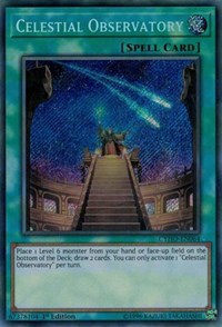 Celestial Observatory [CYHO-EN064] Secret Rare | Galactic Gamez