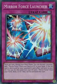 Mirror Force Launcher [CYHO-EN069] Super Rare | Galactic Gamez