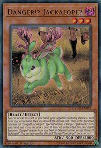 Danger!? Jackalope? [CYHO-EN085] Ultra Rare | Galactic Gamez