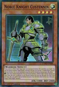 Noble Knight Custennin [CYHO-EN088] Super Rare | Galactic Gamez