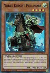 Noble Knight Pellinore [CYHO-EN090] Super Rare | Galactic Gamez