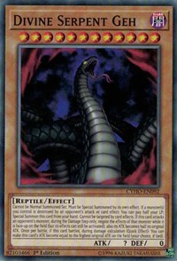 Divine Serpent Geh [CYHO-EN092] Common | Galactic Gamez