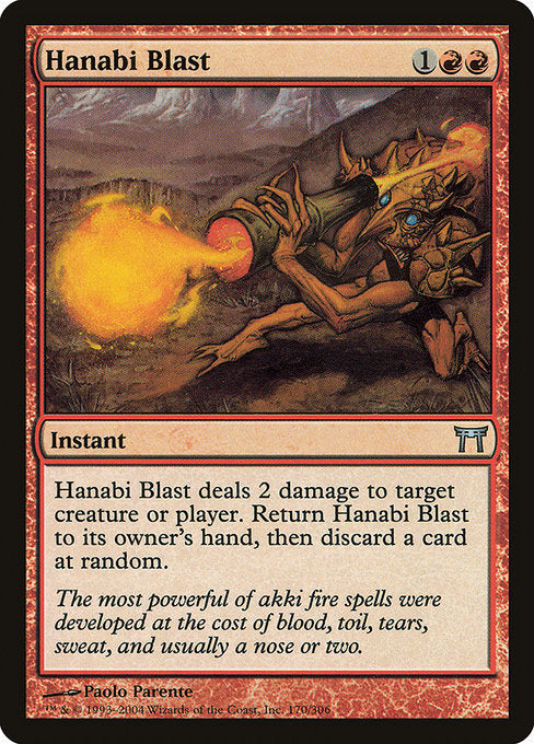 Hanabi Blast [Champions of Kamigawa] | Galactic Gamez