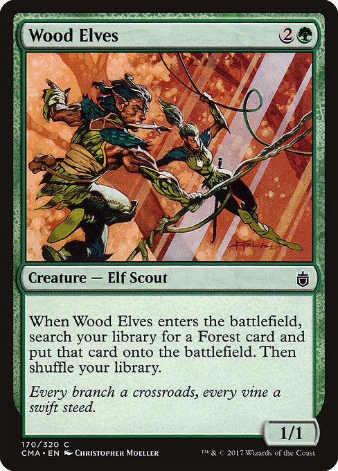 Wood Elves [Commander Anthology] | Galactic Gamez