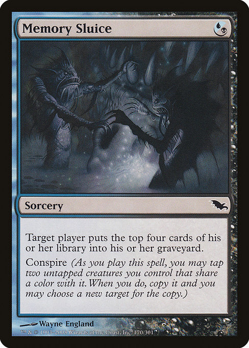 Memory Sluice [Shadowmoor] | Galactic Gamez