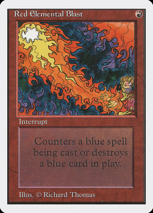 Red Elemental Blast [Unlimited Edition] | Galactic Gamez