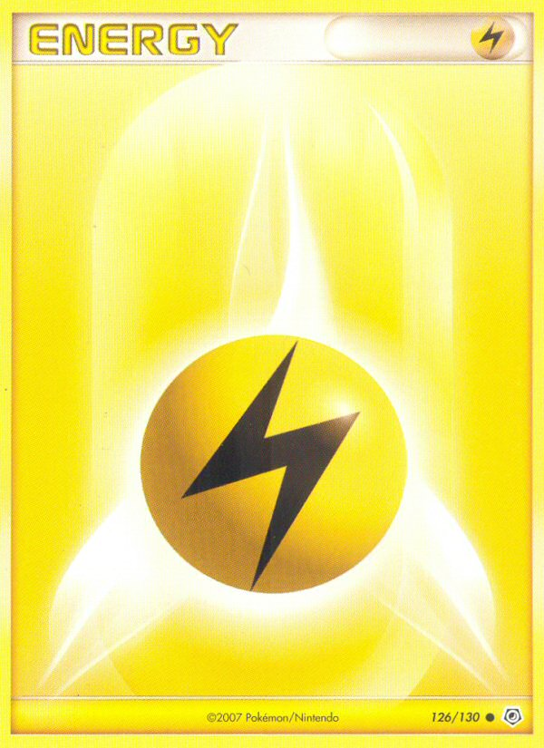 Lightning Energy (126/130) [Diamond & Pearl: Base Set] | Galactic Gamez