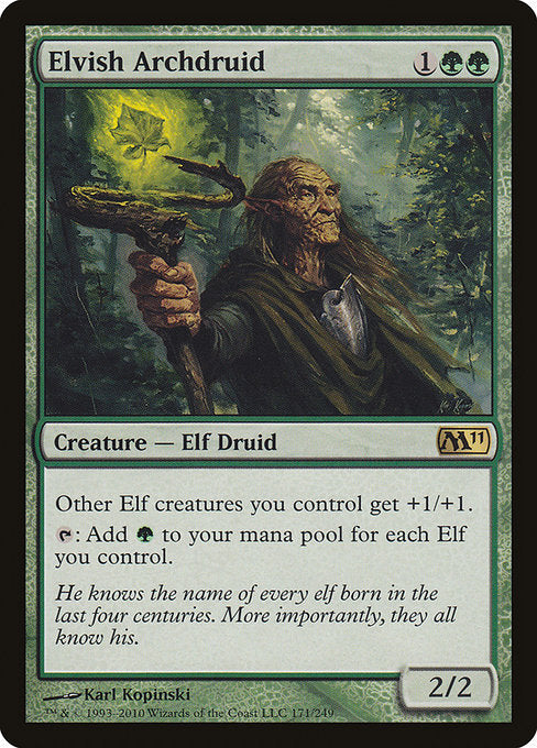 Elvish Archdruid [Magic 2011] | Galactic Gamez