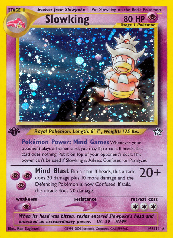 Slowking (14/111) [Neo Genesis 1st Edition] | Galactic Gamez