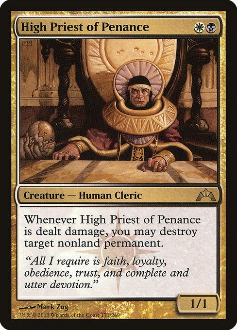 High Priest of Penance [Gatecrash] | Galactic Gamez