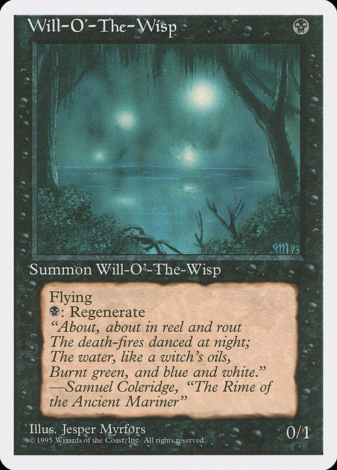 Will-o'-the-Wisp [Fourth Edition] | Galactic Gamez