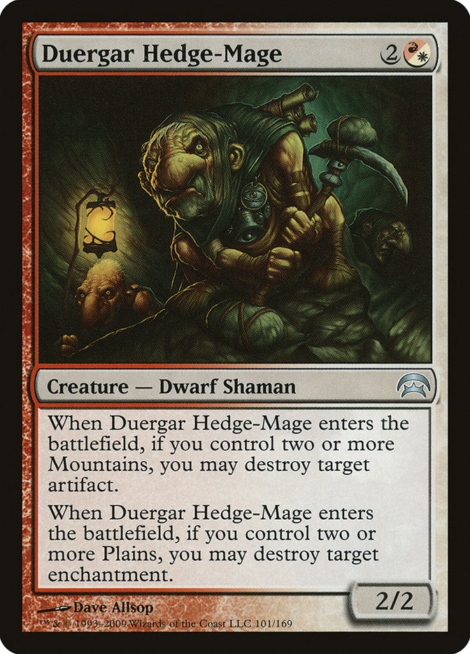 Duergar Hedge-Mage [Planechase] | Galactic Gamez