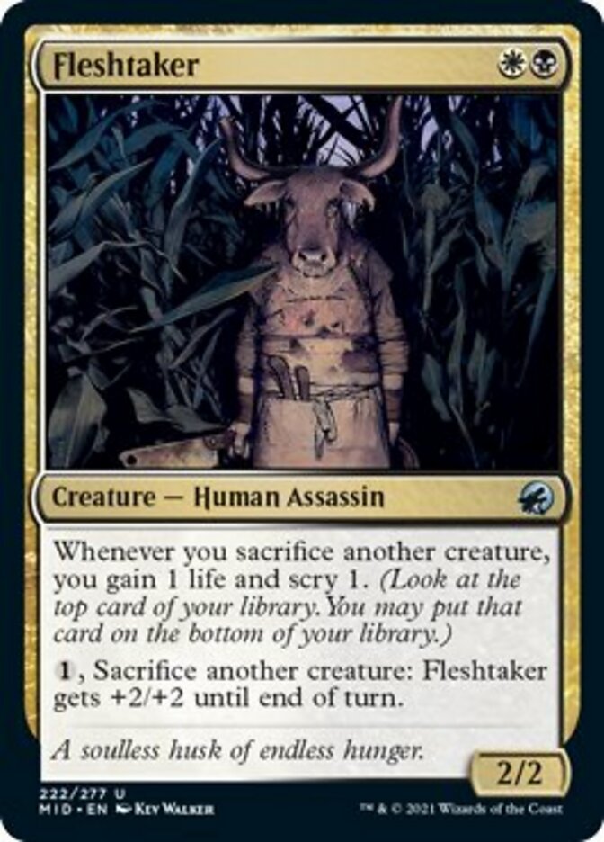 Fleshtaker [Innistrad: Midnight Hunt] | Galactic Gamez